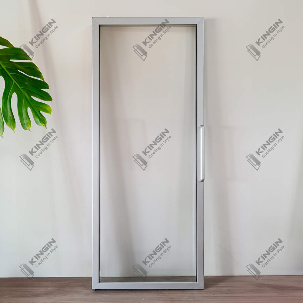 High-Quality Cooler/Freezer Aluminum Frame Glass Door for Commercial Refrigeration Projects